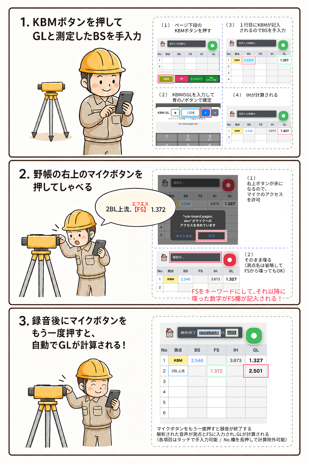 簡易マニュアル